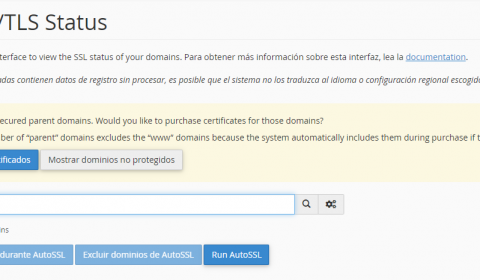 renovar SSL